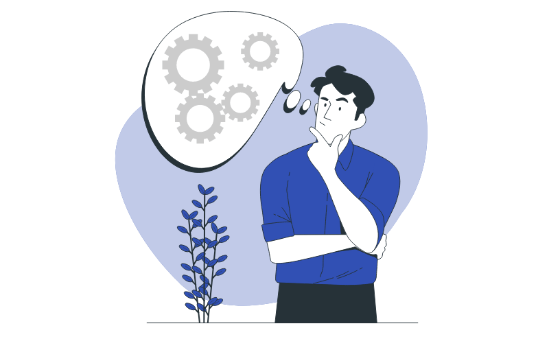 Man thinking